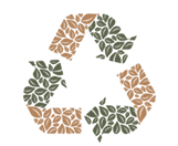 Yaprak çelengi ikonu